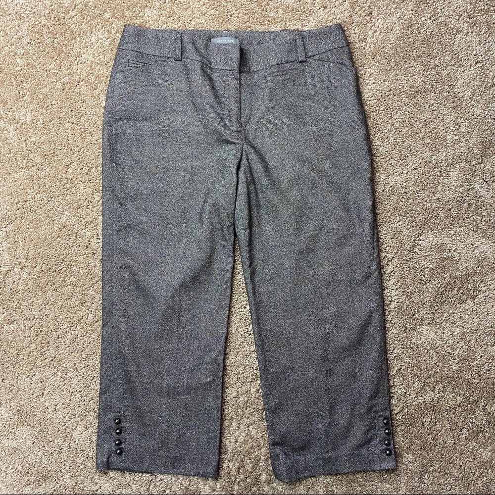 Ann Taylor Cropped Wool Pants Size 8